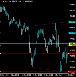 (Mid-term) NZDJPY Could test 78.85